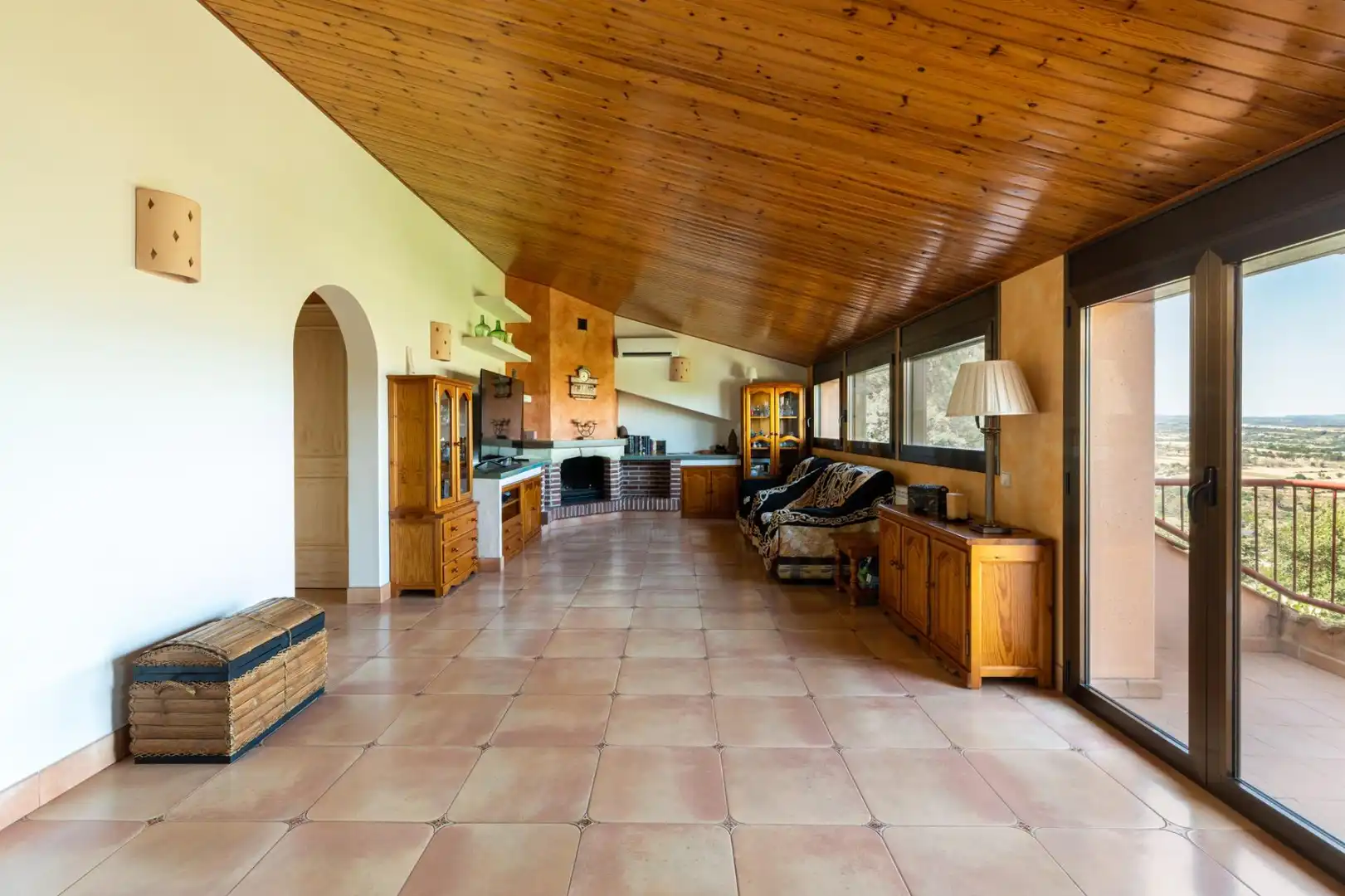 Sala d'estar de Casa o xalet en venda en Sant Fruitós de Bages amb Aire condicionat, Calefacció i Jardí privat