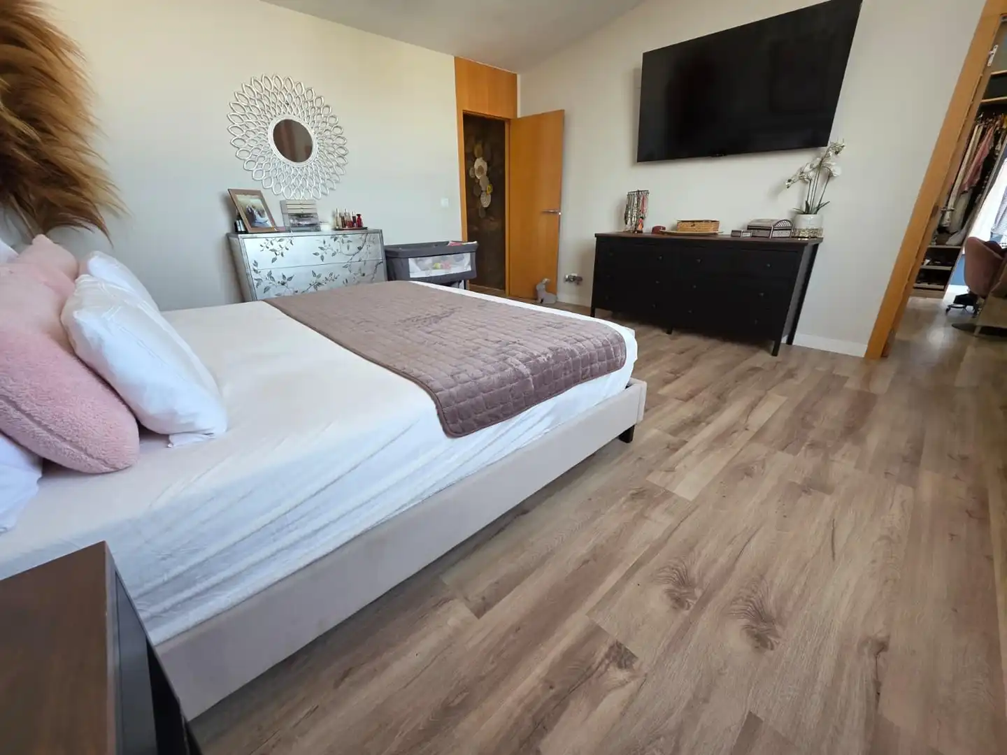 Dormitori de Casa adosada en venda en Alicante / Alacant amb Aire condicionat, Jardí privat i Terrassa