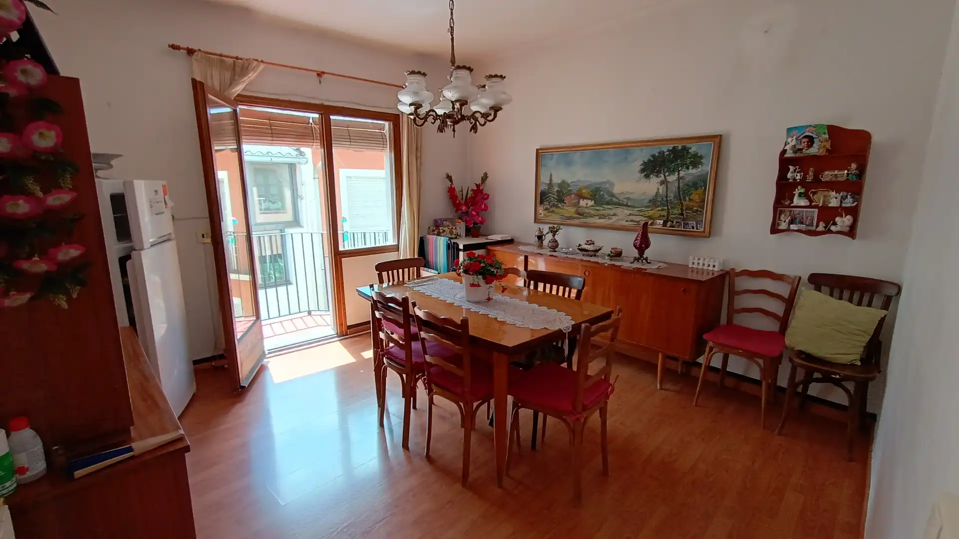 Dining room of Flat for sale in Sort  with Heating, Furnished and Oven