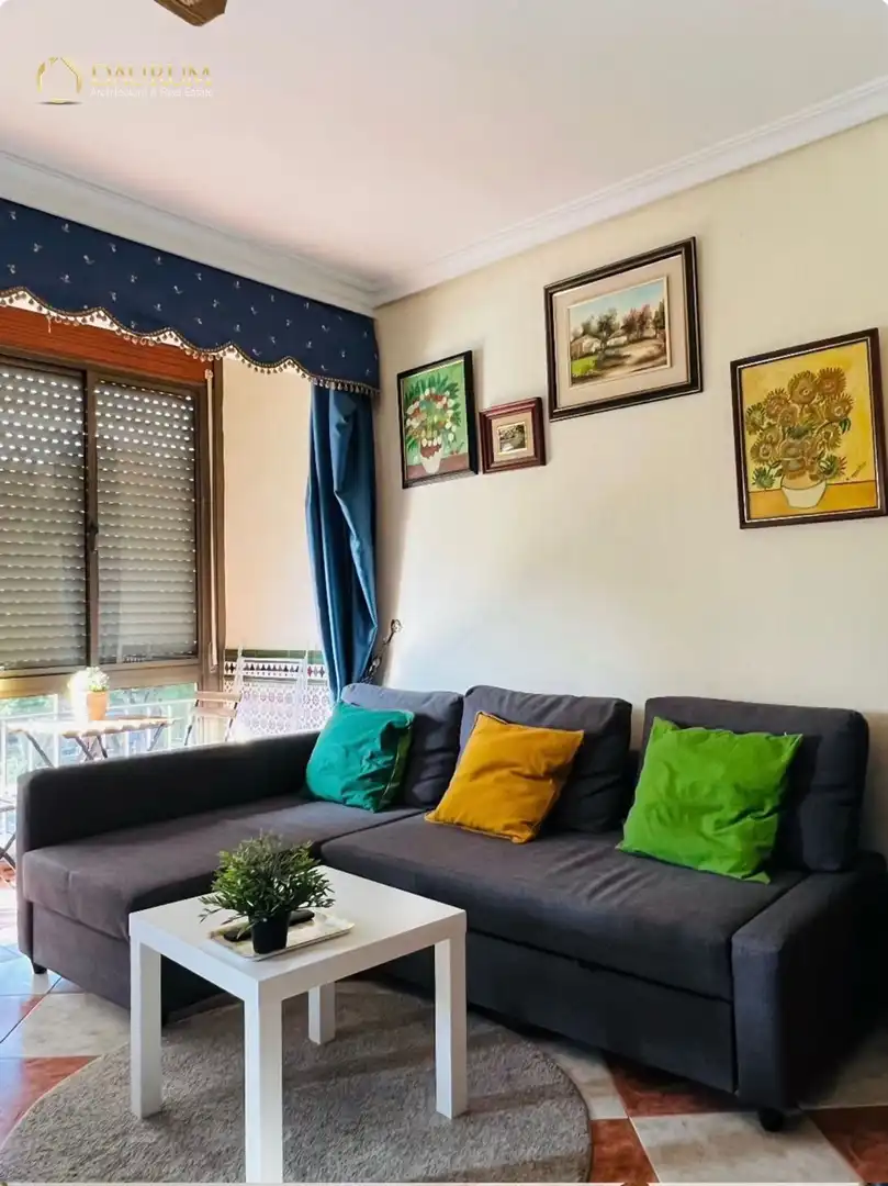 Sala de estar de Piso en venta en Sevilla con Aire acondicionado, Calefacción y Terraza