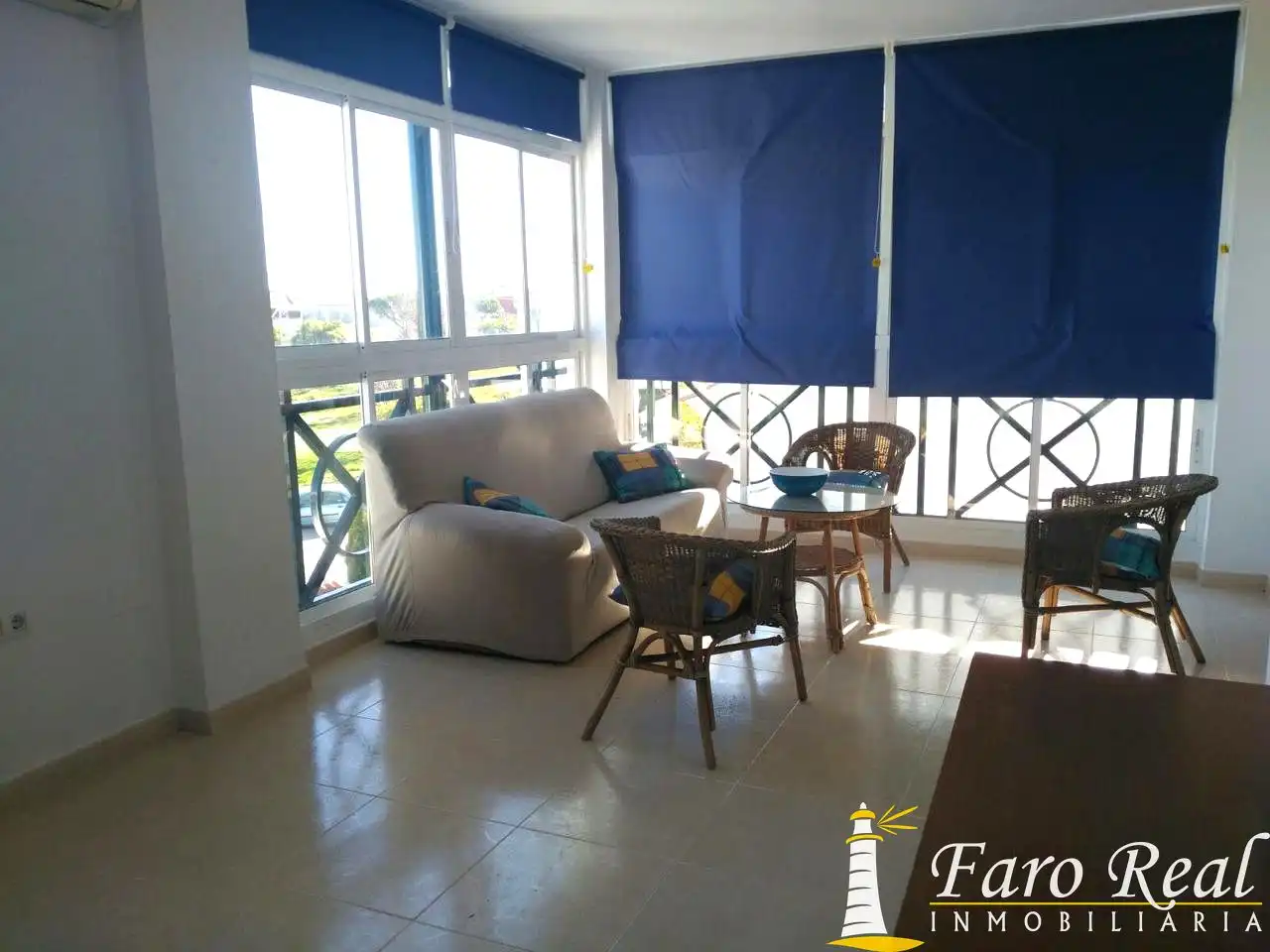 Balcony of Detached homes for rent in Sanlúcar de Barrameda  with Air Conditioner, Private garden and Swimming Pool