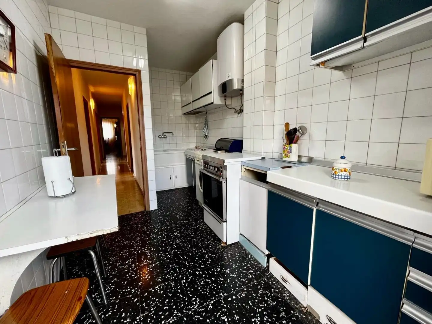 Kitchen of Flat for sale in Rascafría  with Heating, Terrace and Storage room