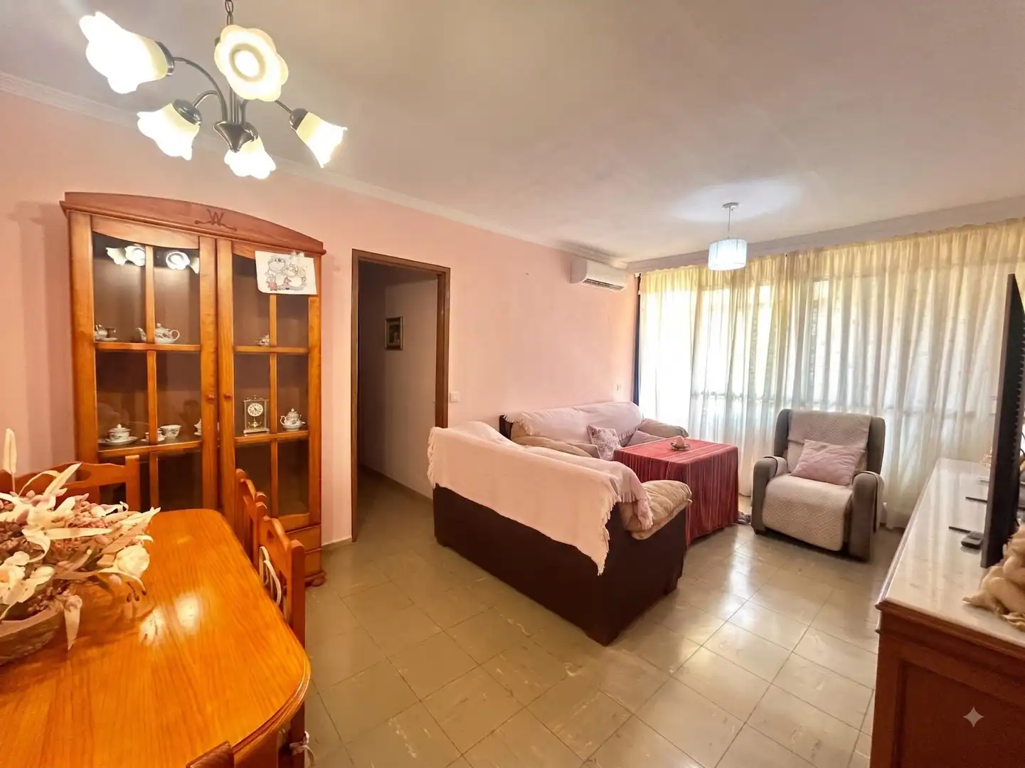 Living room of Flat for sale in Málaga  with Air Conditioner