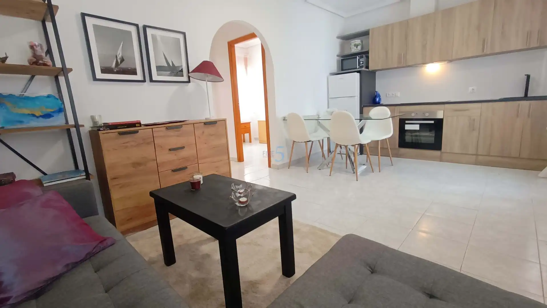 Sala de estar de Casa o chalet en venta en Rojales con Piscina, Amueblado y Piscina comunitaria
