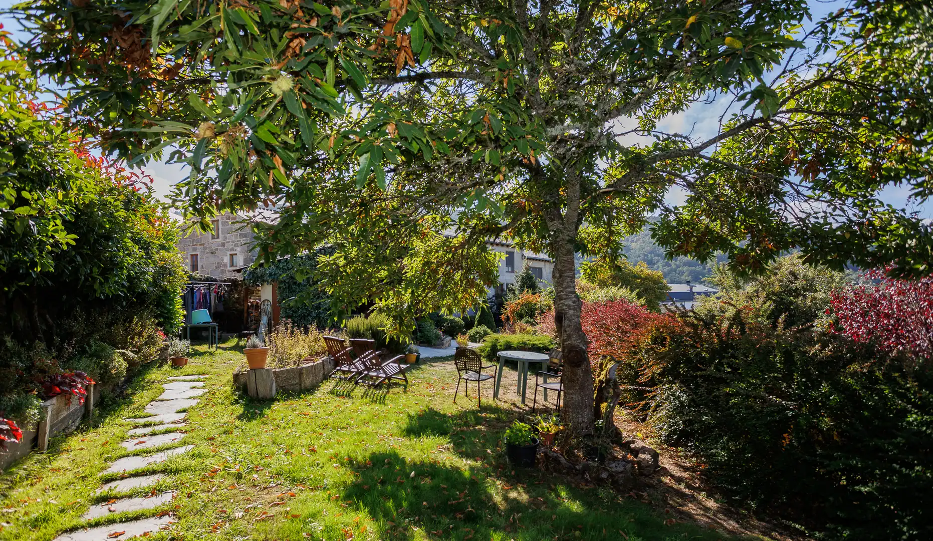 Garden of Commercial properties for sale in A Veiga 