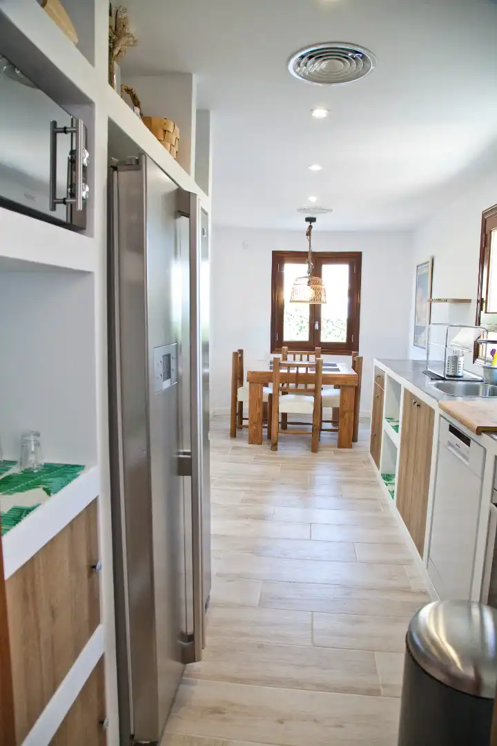 Cocina de Casa adosada en venta en  Palma de Mallorca con Aire acondicionado, Calefacción y Jardín privado