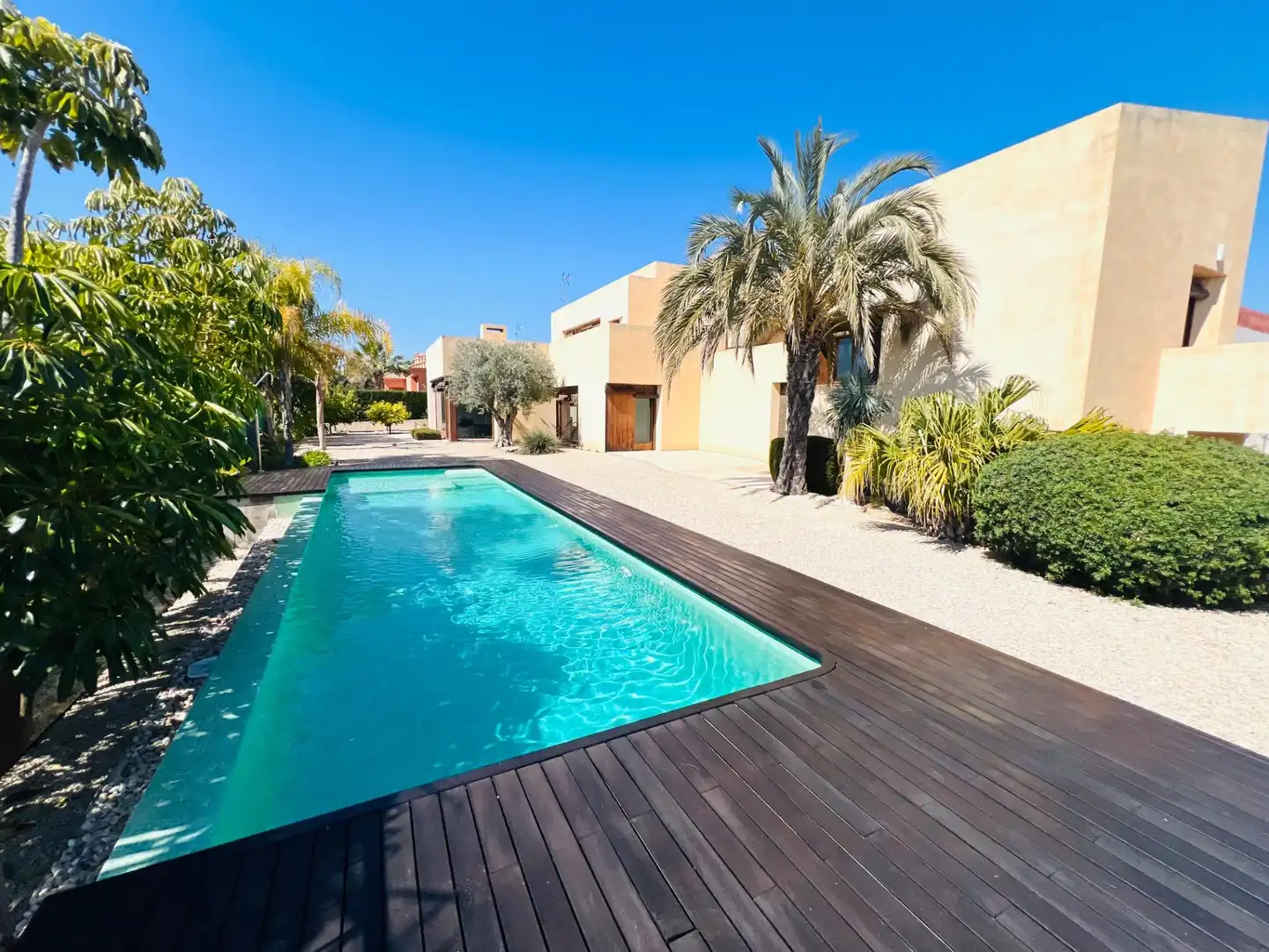 Piscina de Casa o xalet en venda en Elche / Elx amb Aire condicionat, Calefacció i Jardí privat