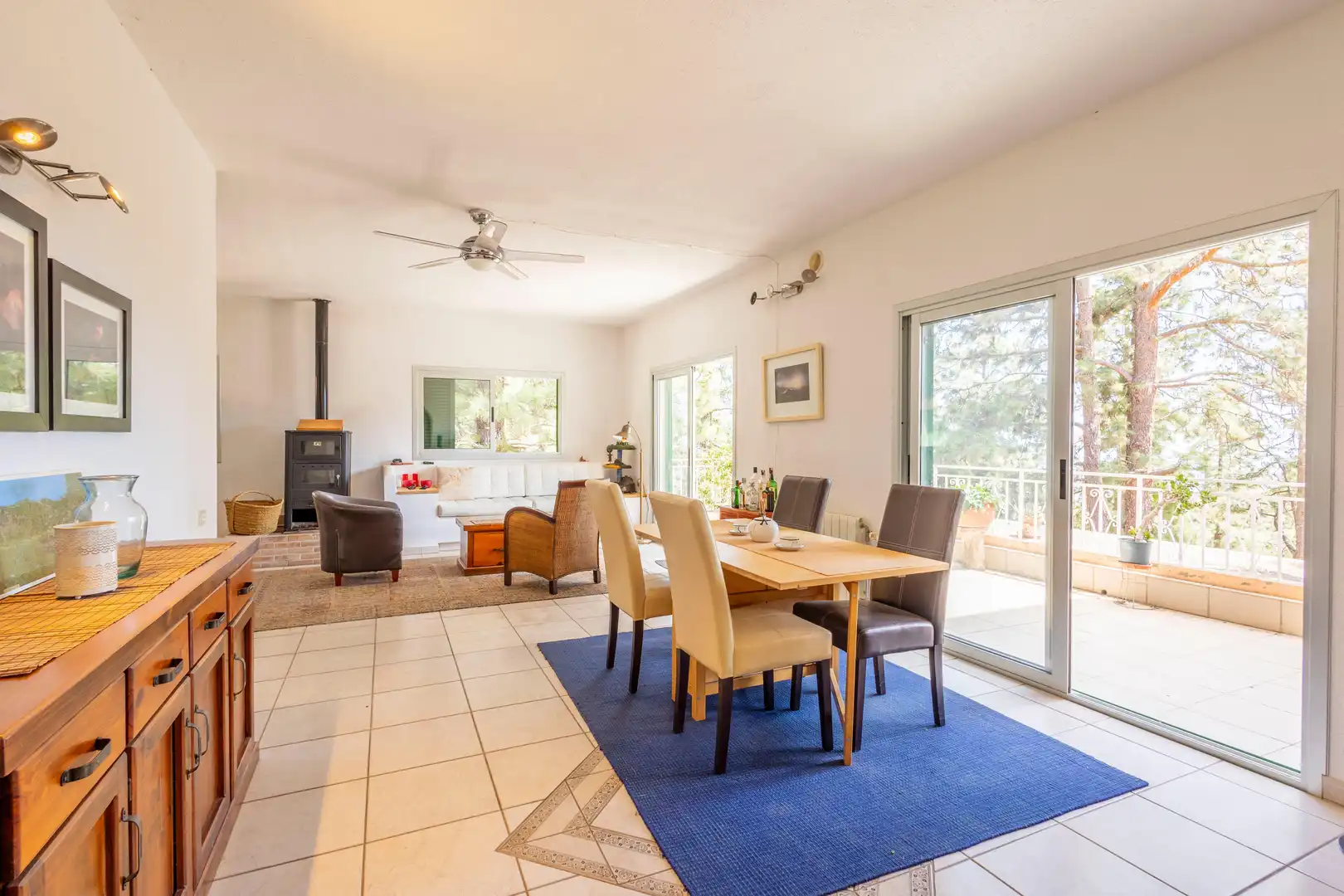 Dining room of Houses for sale in Vilaflor de Chasna  with Furnished