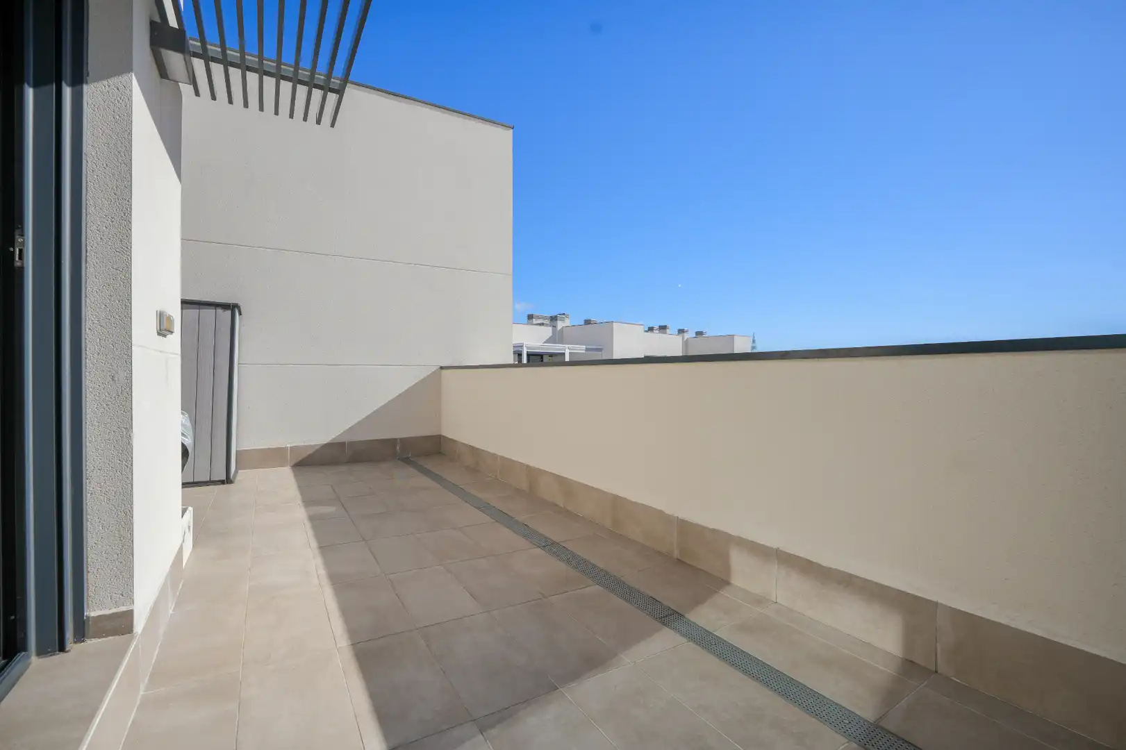 Terrasse von Dachboden zum Verkauf in Valladolid mit Klimaanlage, Heizung und Privatgarten