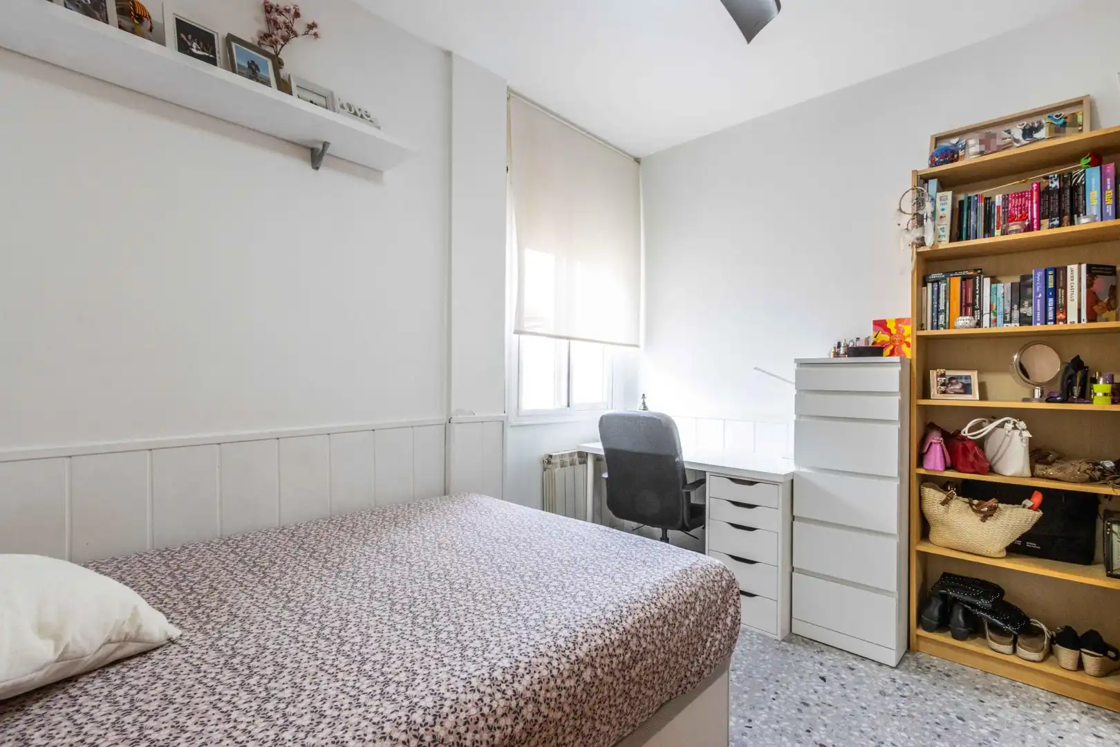 Bedroom of Flat for sale in Sabadell  with Heating, Terrace and Balcony