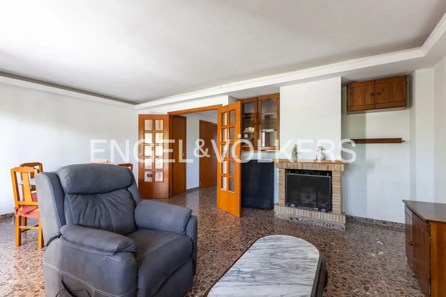 Sala de estar de Casa o chalet en venta en Chiva con Aire acondicionado, Calefacción y Jardín privado