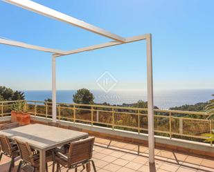 Terrace of House or chalet for sale in Blanes  with Air Conditioner, Private garden and Storage room