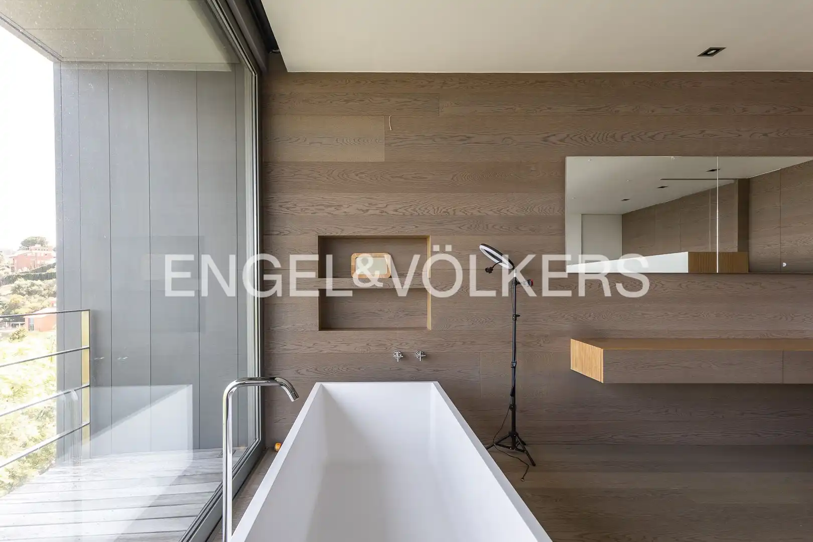 Baño de Casa o chalet de alquiler en Alella con Aire acondicionado, Calefacción y Jardín privado