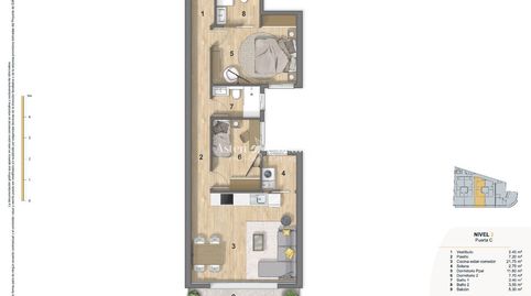 Foto 3 de Apartamento en venta en Herrador, Puerto de Santiago, Santiago del Teide