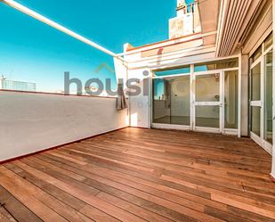 Terrace of Attic to rent in  Madrid Capital  with Air Conditioner, Heating and Parquet flooring