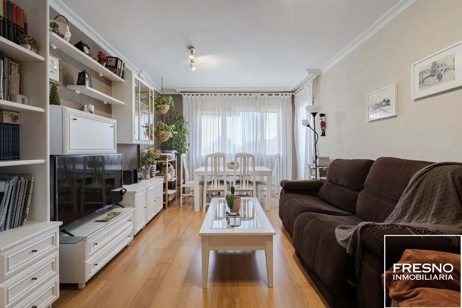 Wohnzimmer von Wohnung zum Verkauf in Algete mit Heizung, Parkett und Terrasse
