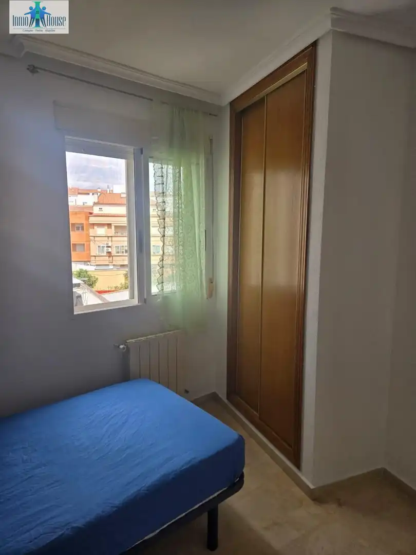 Bedroom of Flat for sale in Albacete  with Heating, Terrace and Storage room