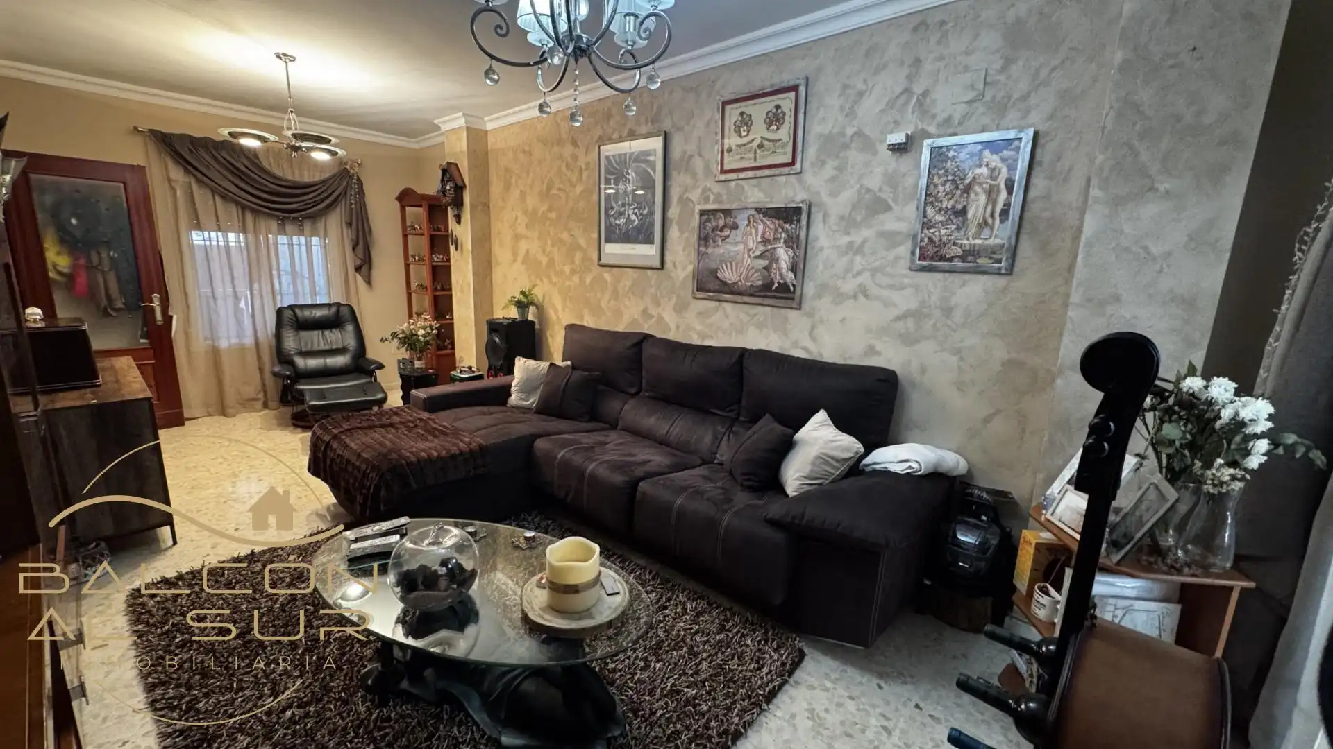 Sala de estar de Casa o chalet en venta en Rota con Aire acondicionado, Terraza y Balcón