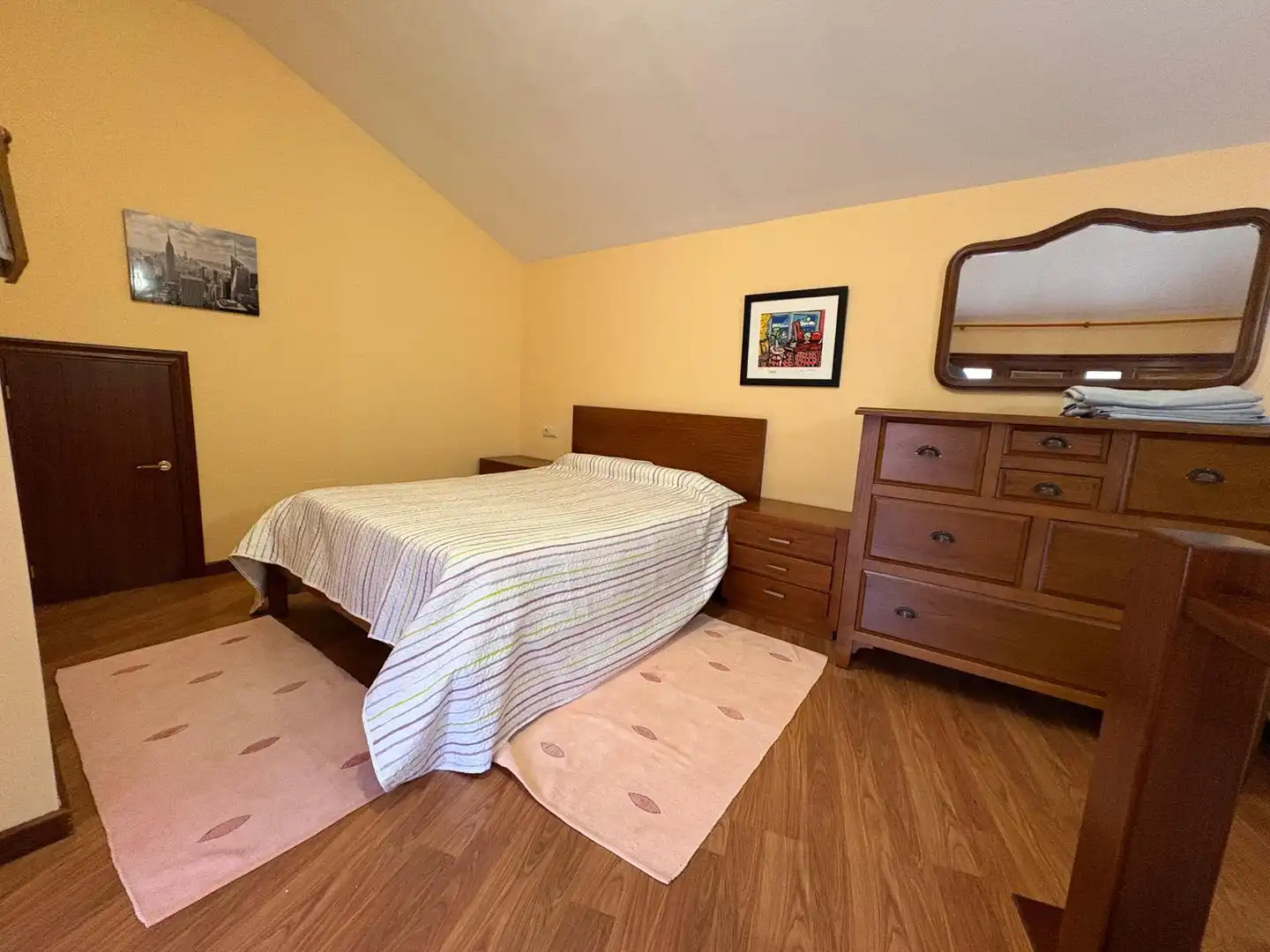 Bedroom of Houses for rent in Covelo  with Private garden, Swimming Pool and Furnished