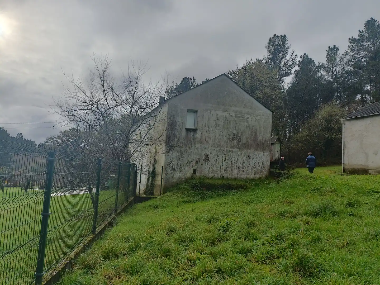 Vista exterior de Casa o xalet en venda en Guitiriz amb Jardí privat