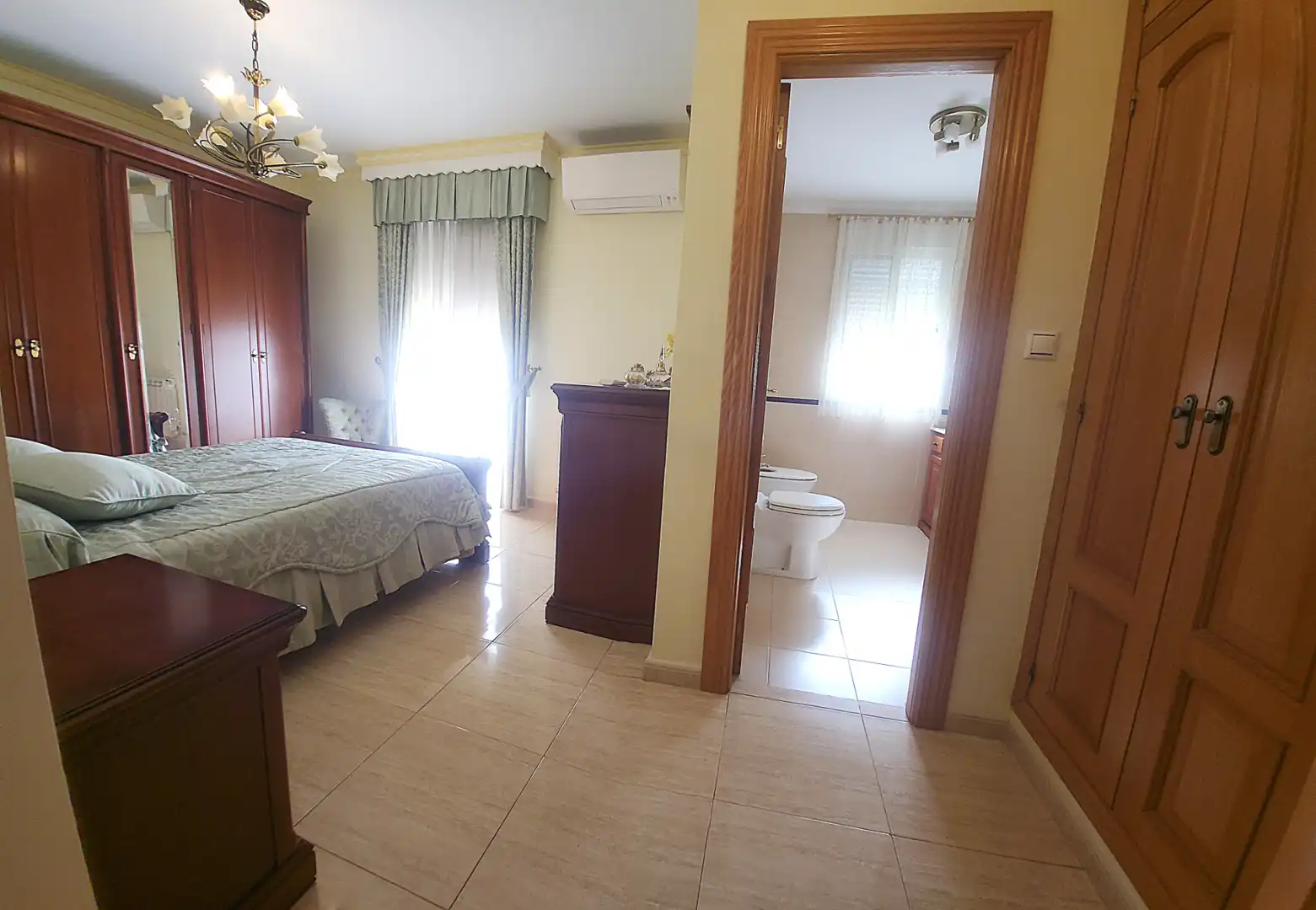 Bedroom of Detached homes for sale in Jun  with Air Conditioner, Heating and Private garden