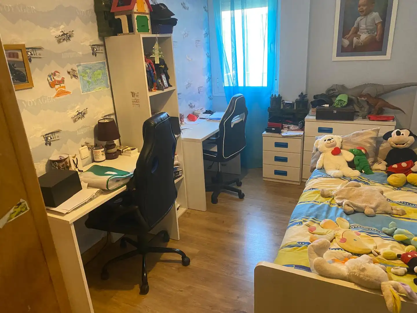 Dormitori de Casa o xalet en venda en Poblete amb Aire condicionat, Calefacció i Terrassa