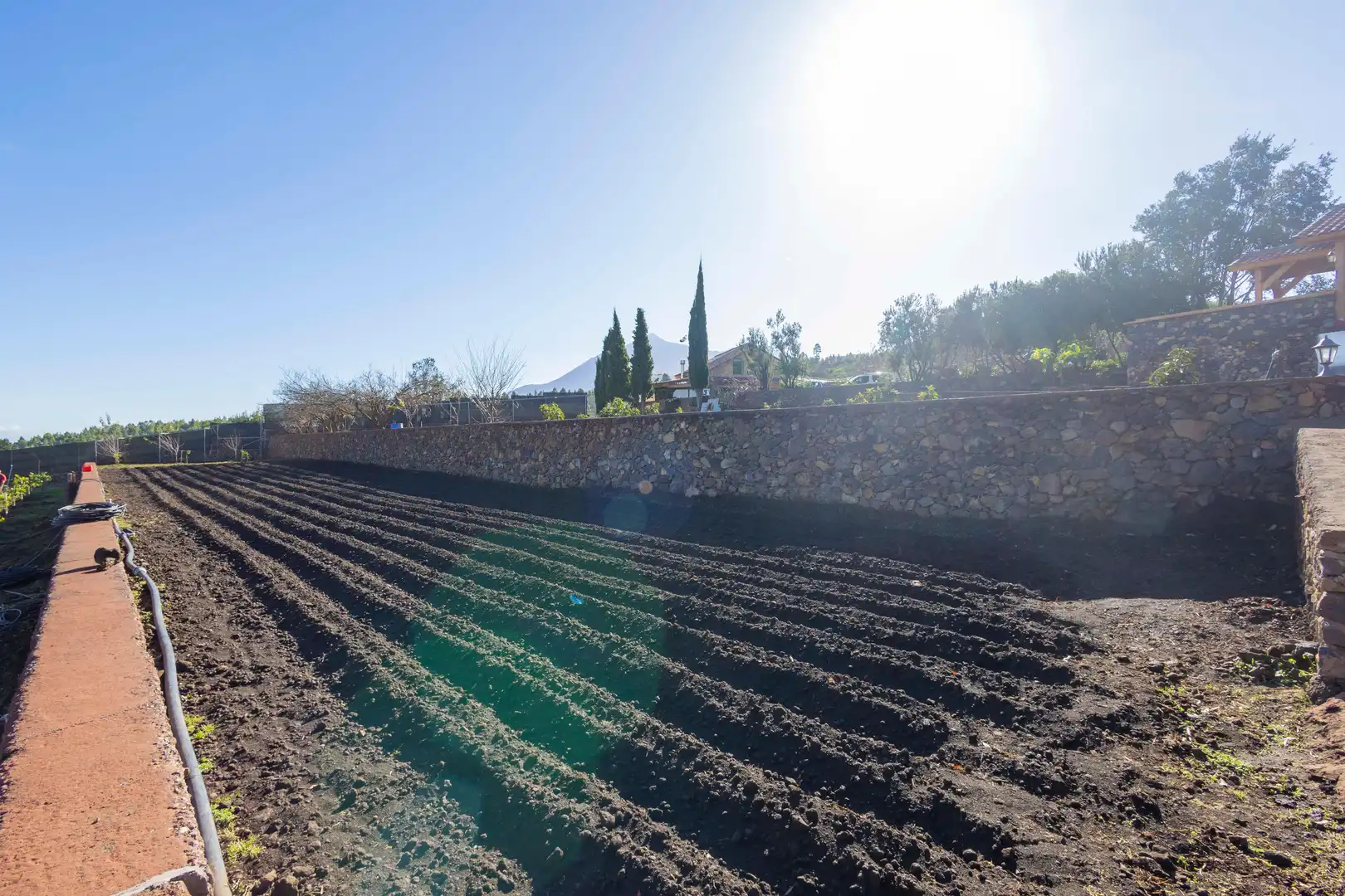 Jardí de Finca rústica en venda en El Tanque amb Calefacció, Jardí privat i Terrassa