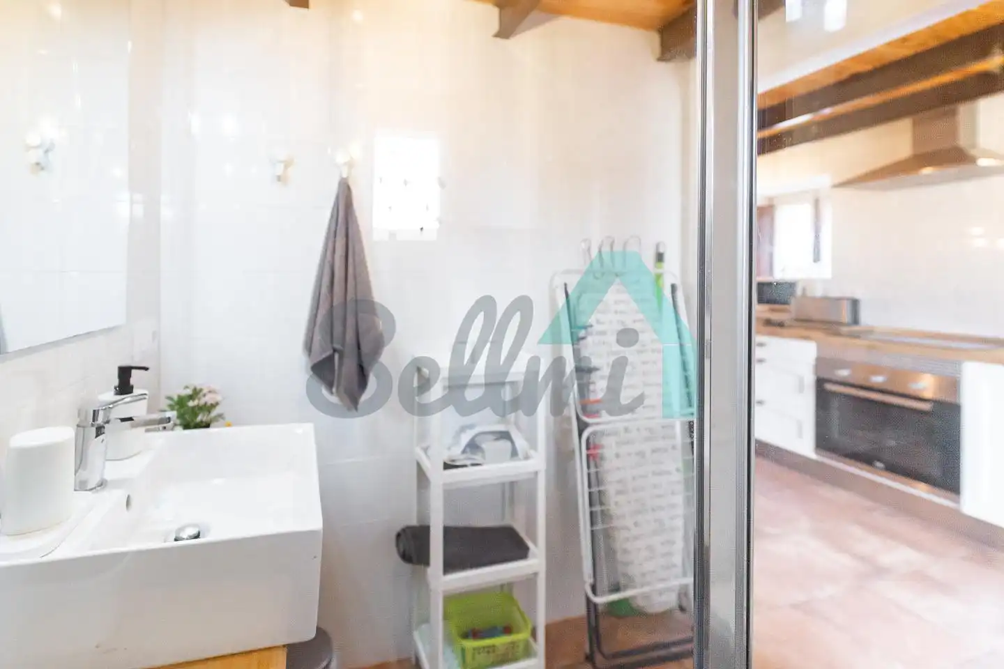Baño de Casa adosada de alquiler en Oviedo  con Jardín privado, Parquet y Terraza