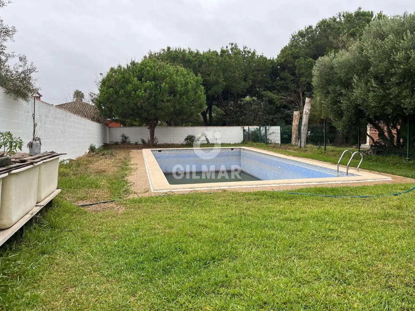 Piscina de Casa o xalet en venda en Chiclana de la Frontera amb Calefacció, Jardí privat i Piscina