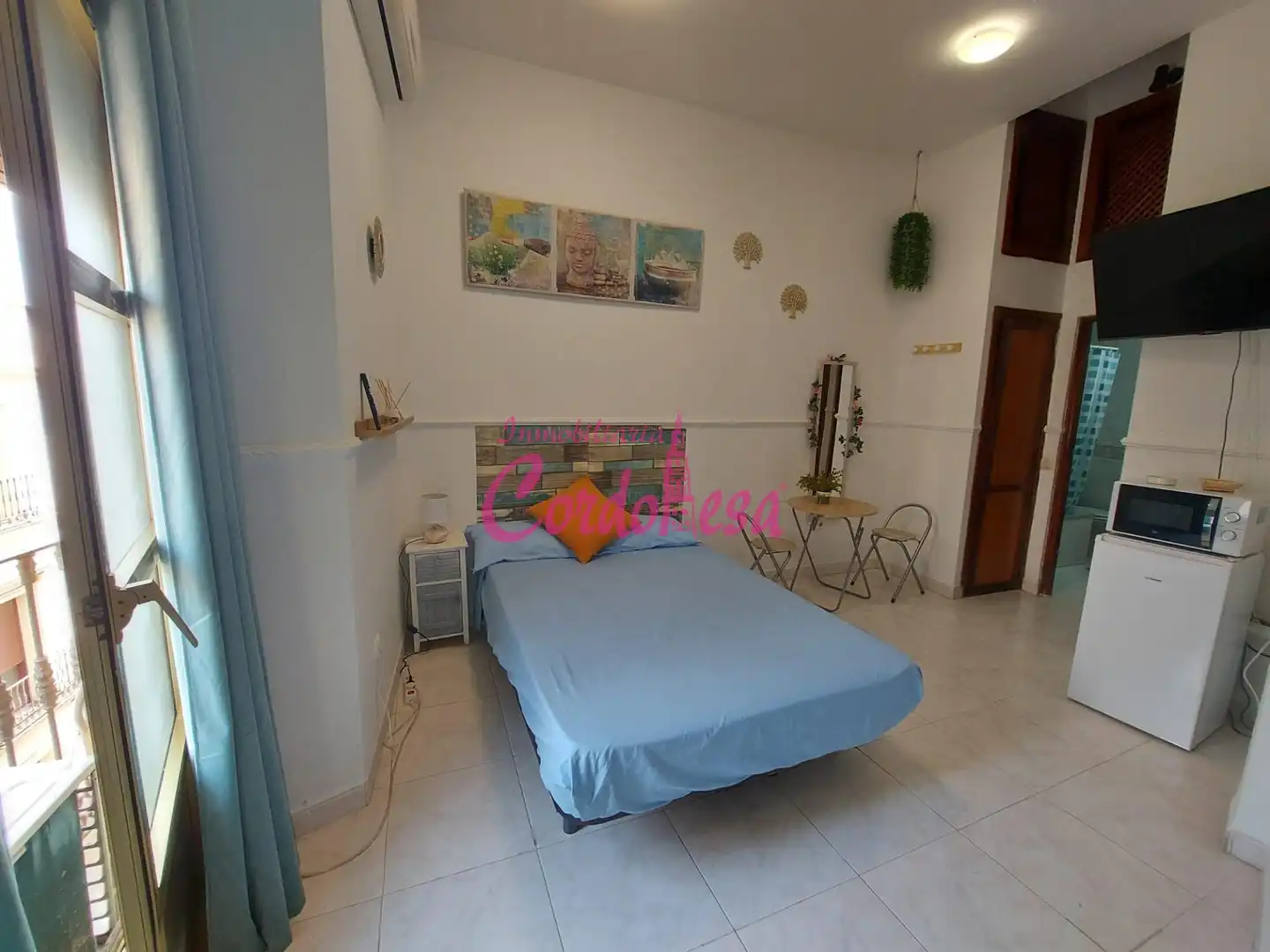 Habitación de Estudio de alquiler en Córdoba con Aire acondicionado, Terraza y Balcón