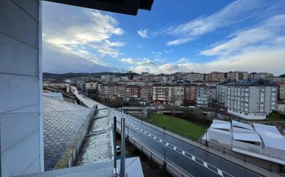 Exterior view of Flat for sale in Ourense Capital   with Air Conditioner, Heating and Terrace