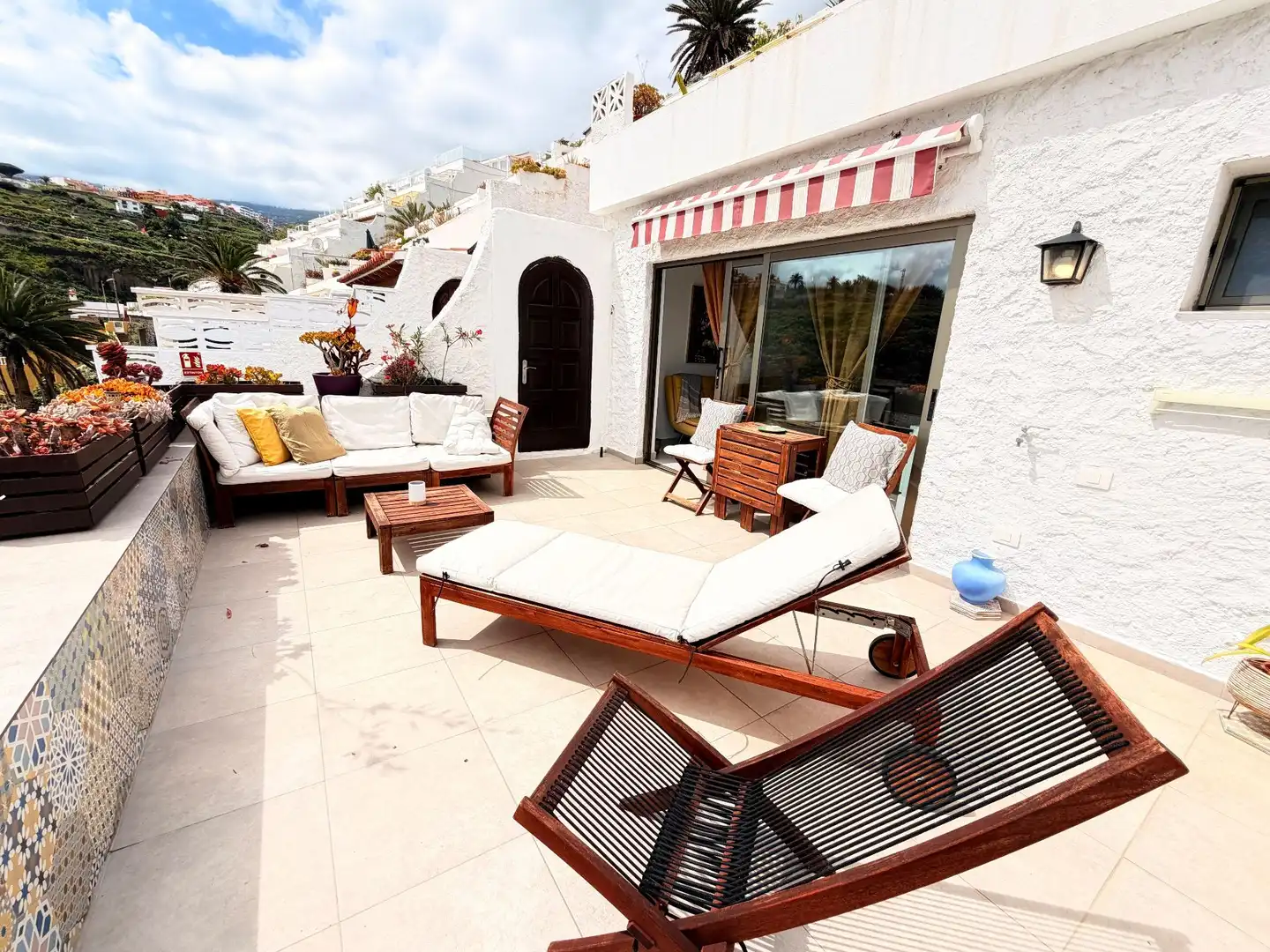 Terraza de Apartamento en venta en Los Realejos con Amueblado