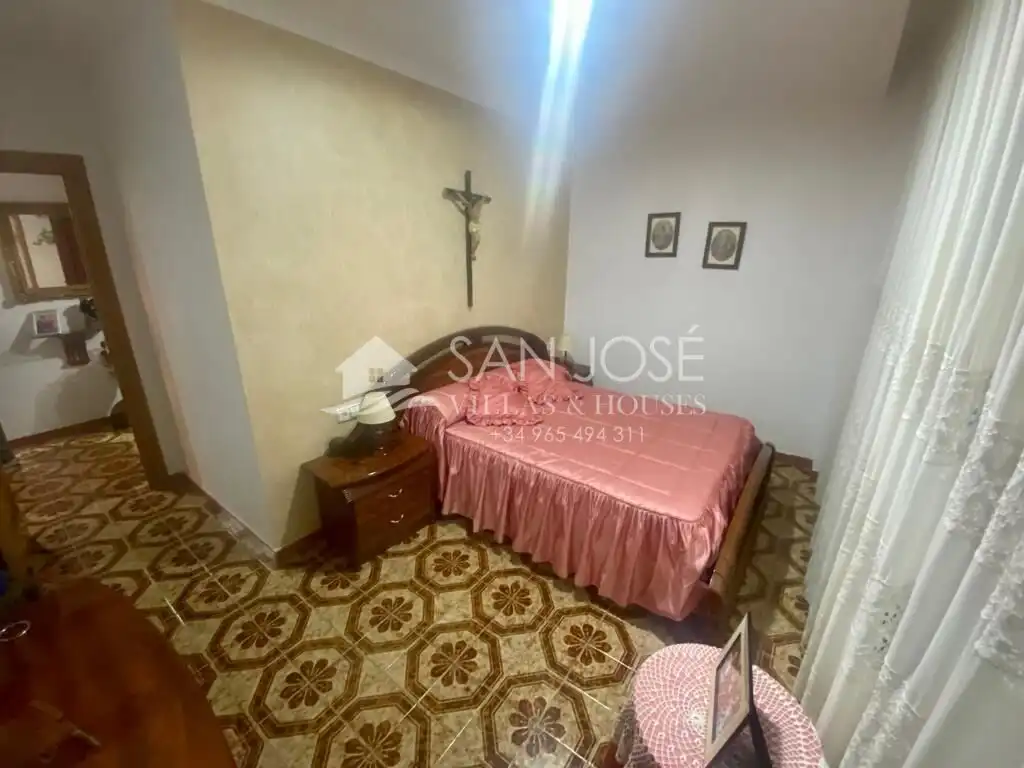 Bedroom of Houses for sale in San Vicente del Raspeig / Sant Vicent del Raspeig  with Air Conditioner, Private garden and Terrace