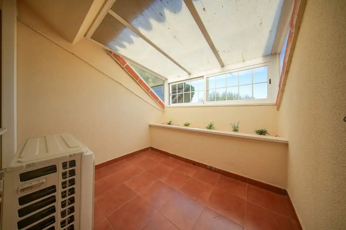Terraza de Casa adosada en venta en Pozuelo de Alarcón con Aire acondicionado, Calefacción y Jardín privado