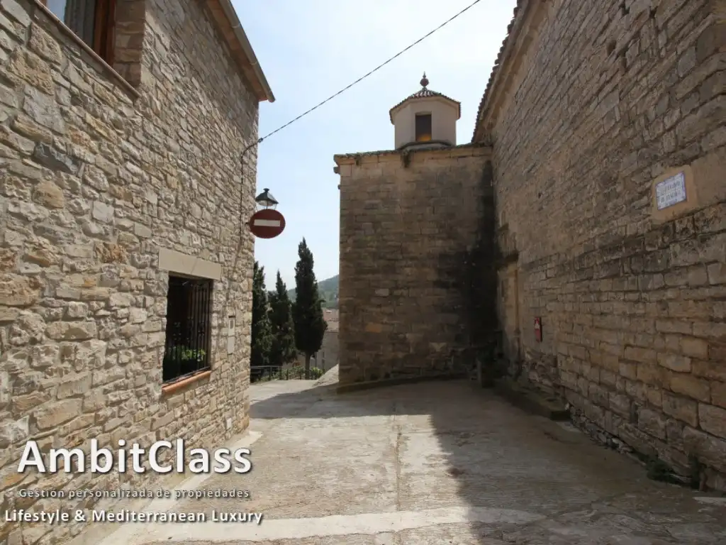Vista exterior de Casa o xalet en venda en Vallfogona de Riucorb amb Calefacció, Jardí privat i Terrassa