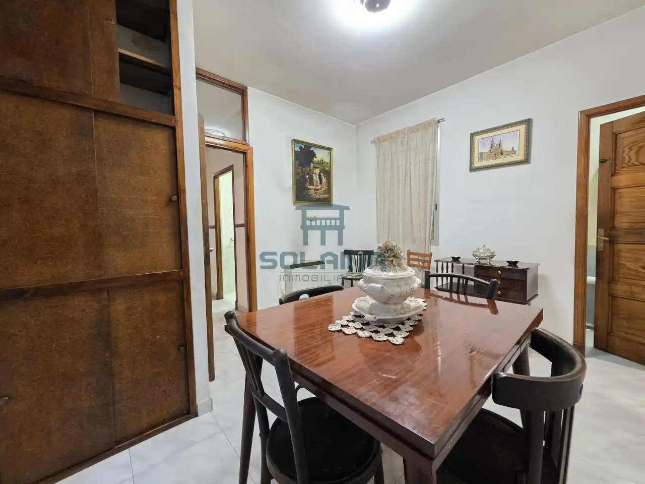 Dining room of Flat for sale in Ourense Capital   with Heating, Storage room and Furnished