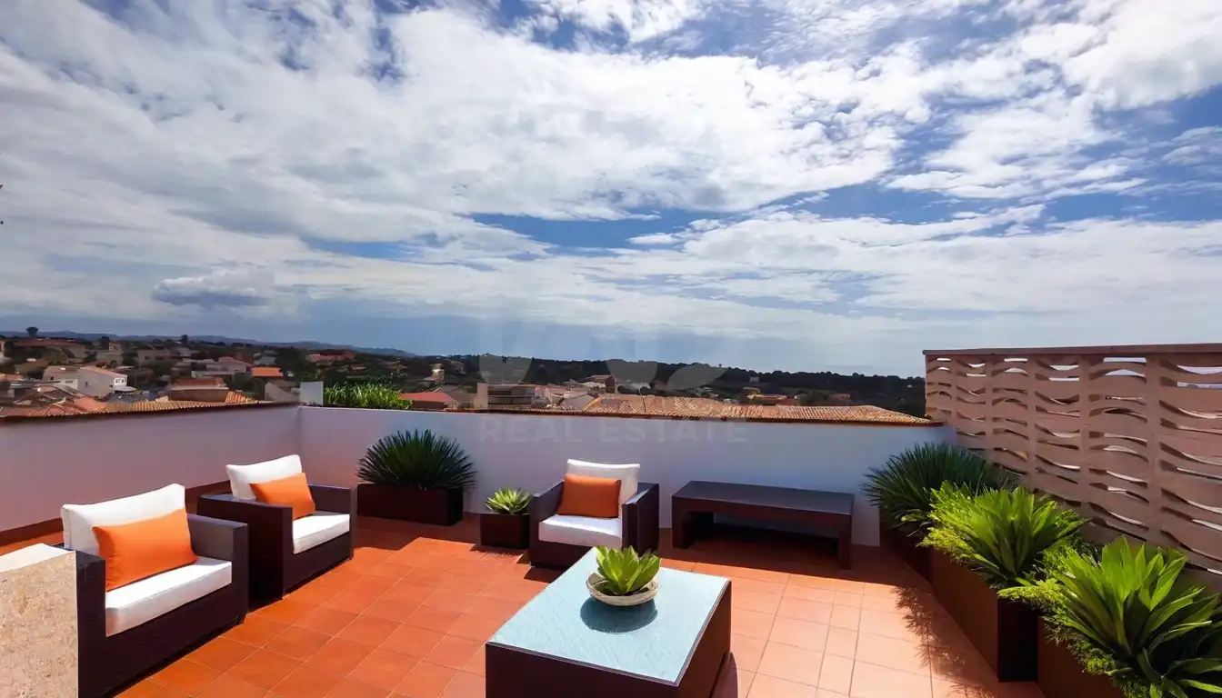 Terrassa de Dúplex en venda en Cubelles amb Aire condicionat, Calefacció i Terrassa