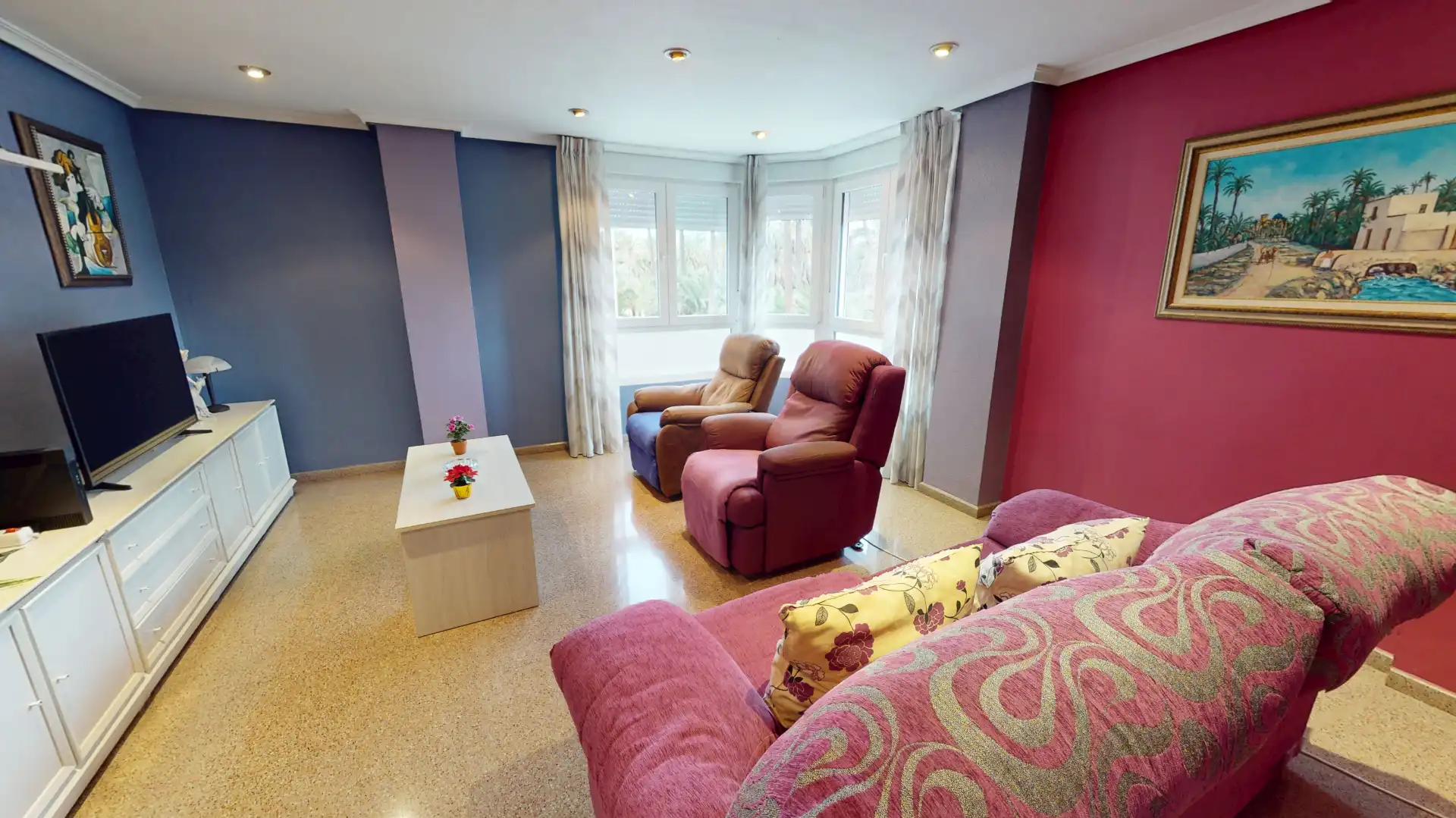 Sala de estar de Piso en venta en Elche ciudad