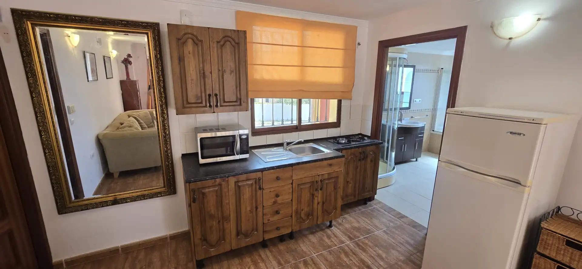 Cocina de Piso de alquiler en Estepona con Amueblado
