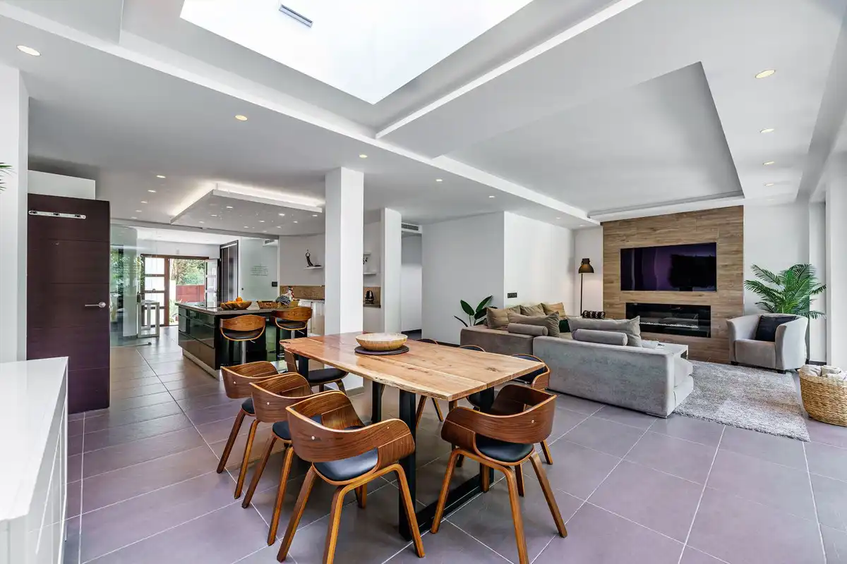 Sala de estar de Casa o chalet en venta en Marbella con Terraza y Piscina