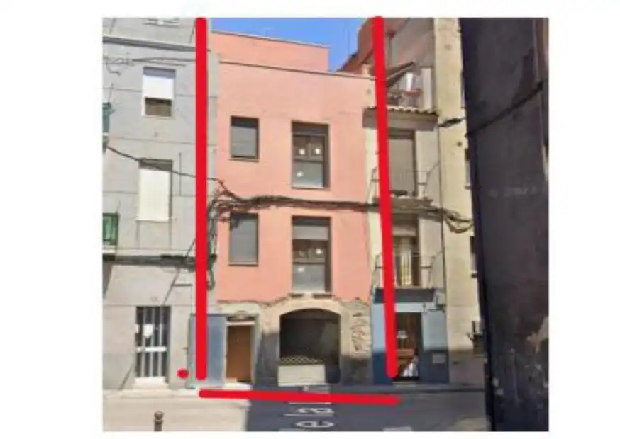 Vista exterior de Edificio en venta en Manresa