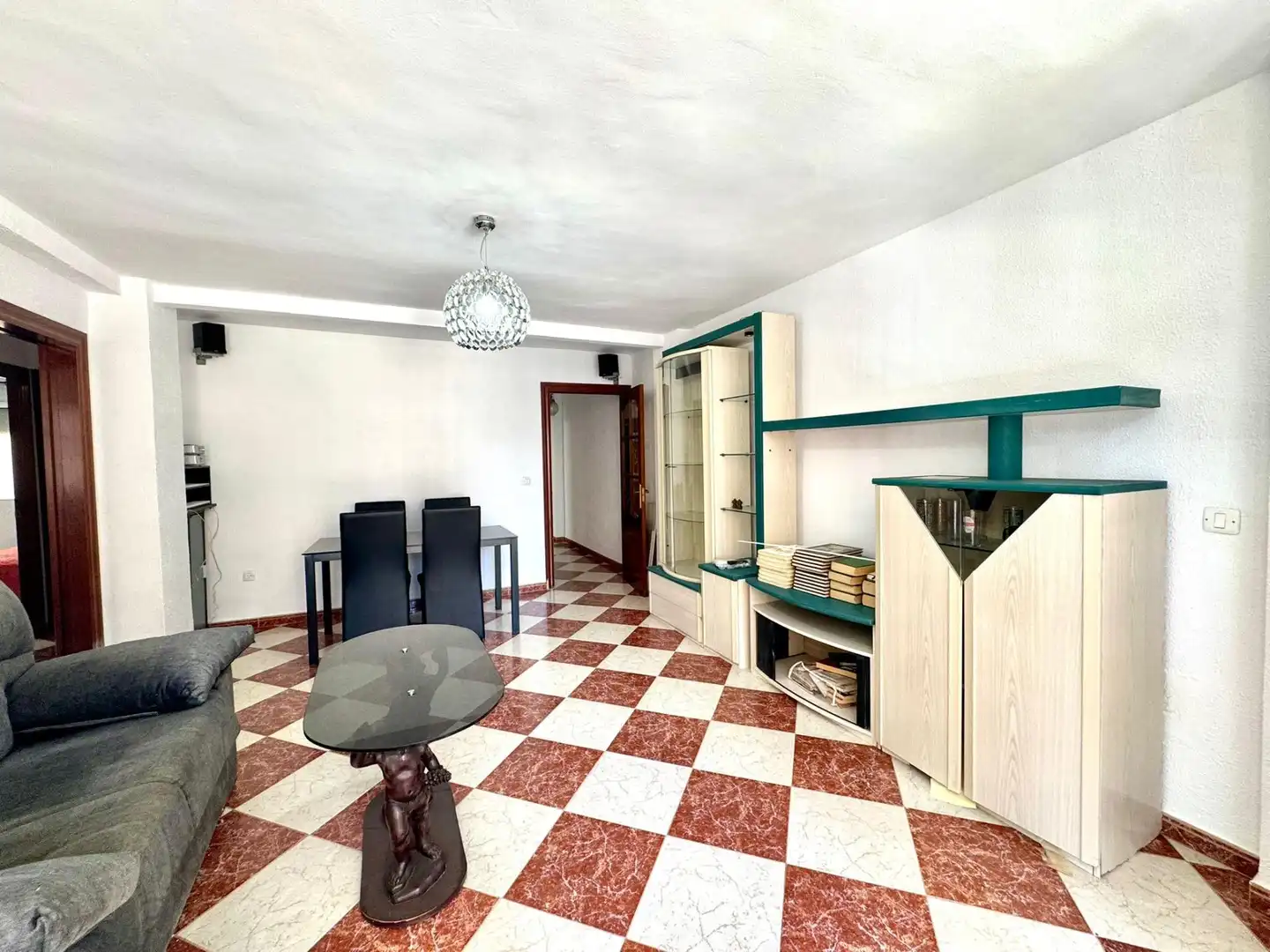 Sala d'estar de Pis en venda en Málaga amb Terrassa i Balcó