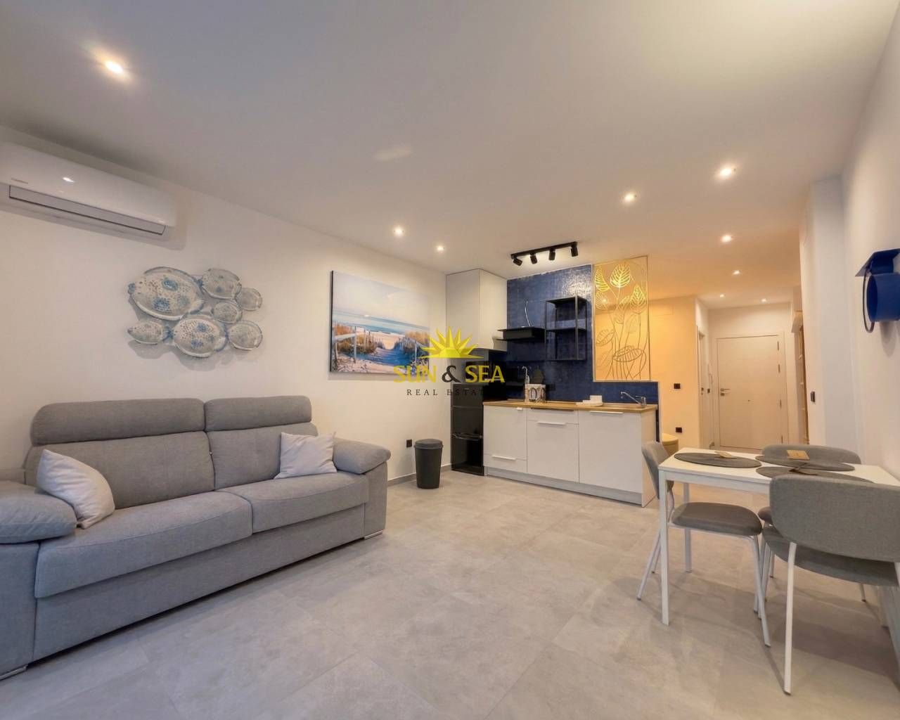 Pis de lloguer en Torrevieja amb Aire condicionat, Calefacció i Moblat