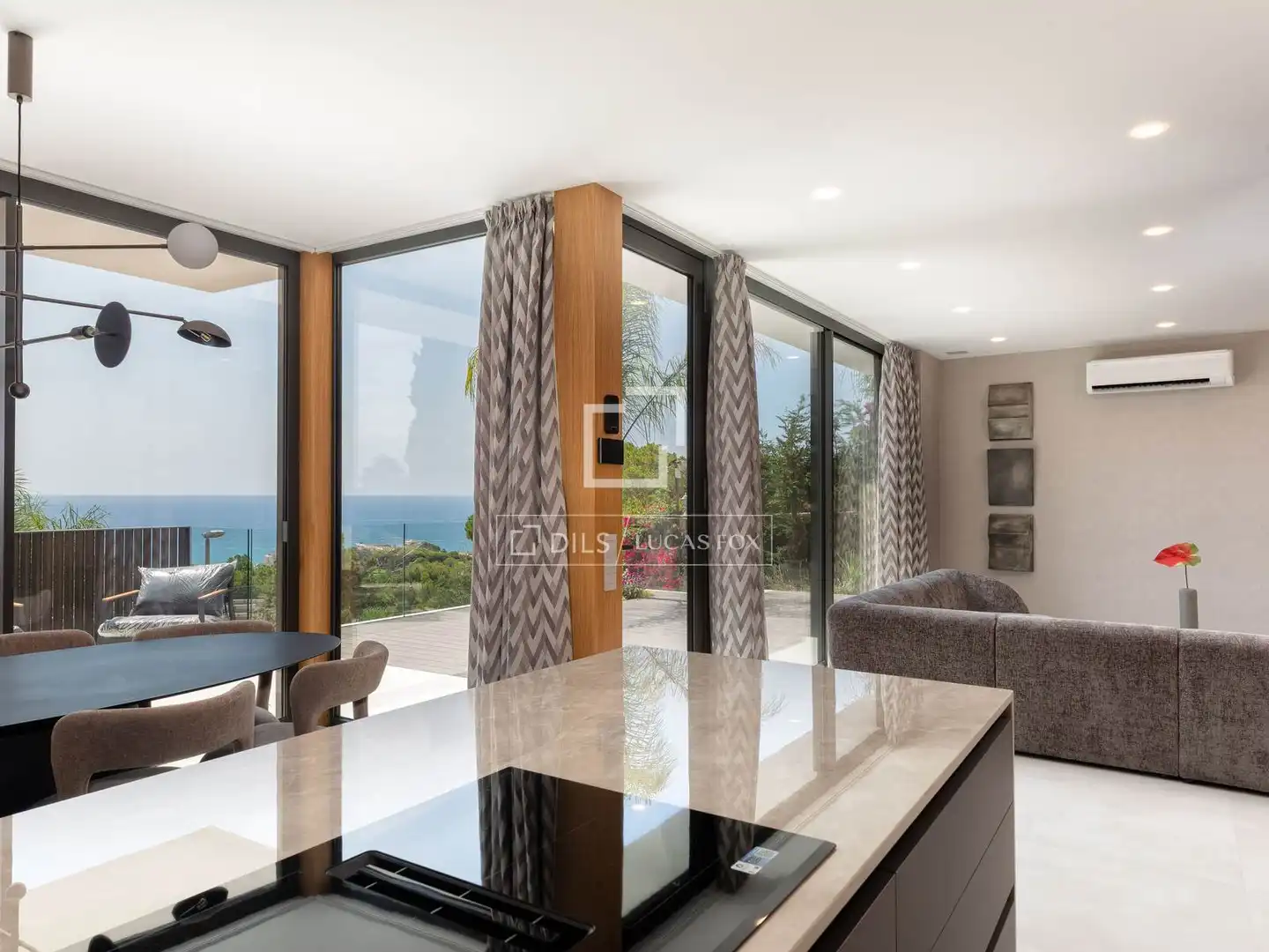 Sala de estar de Casa o chalet en venta en Lloret de Mar con Aire acondicionado, Calefacción y Terraza