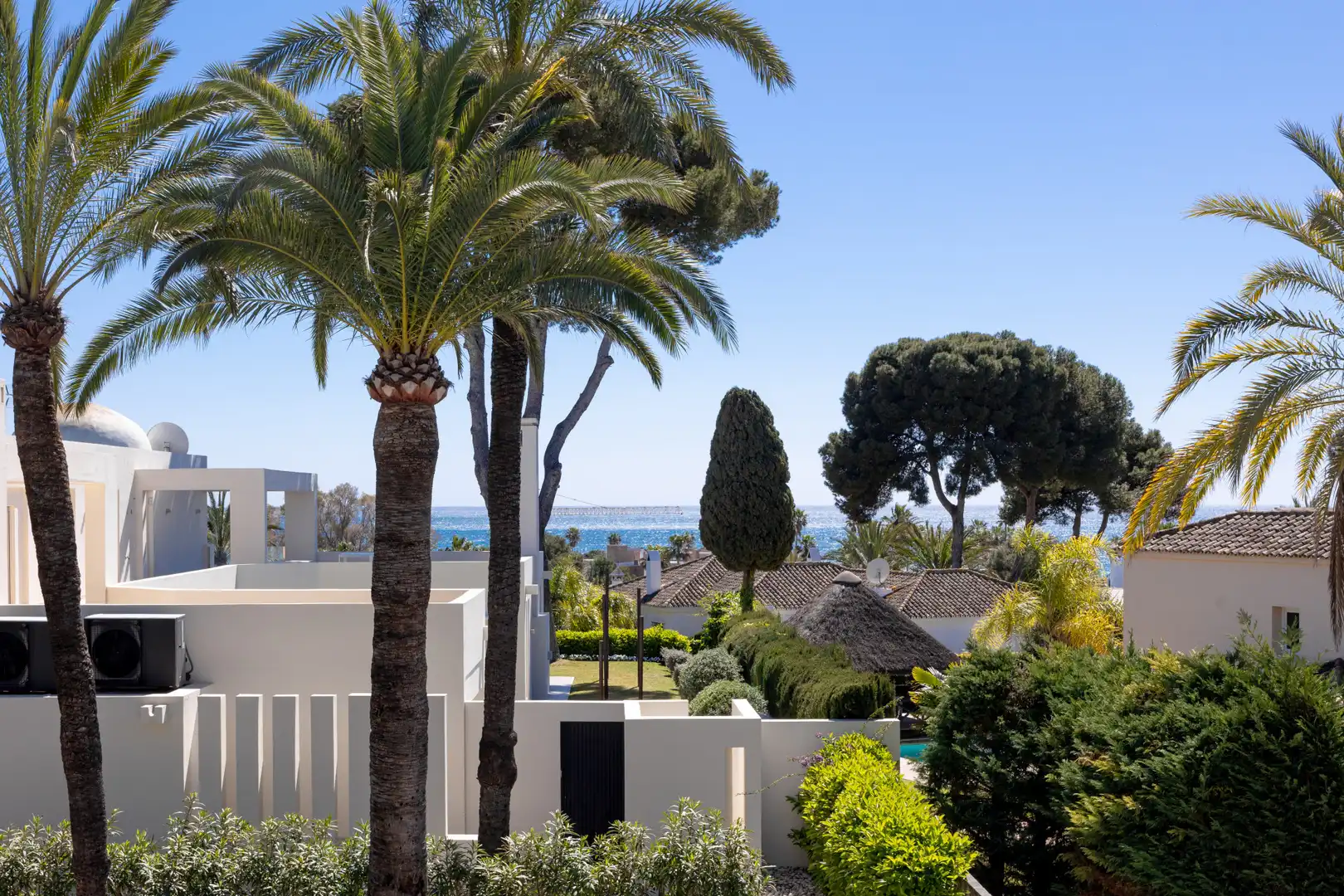 Jardí de Casa o xalet de lloguer en Marbella amb Calefacció, Jardí privat i Terrassa