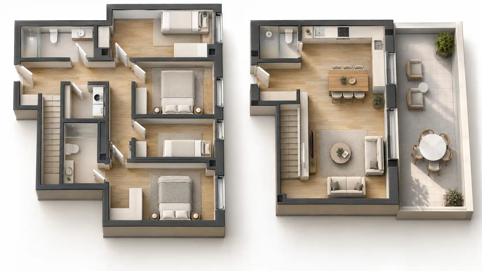 Duplex di nuova costruzione con piscina in vendita a Carrer d'Eduardo Marquina 108, imagen 2