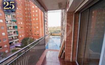 Balcony of Flat for sale in Sabadell  with Heating, Balcony and Community pool