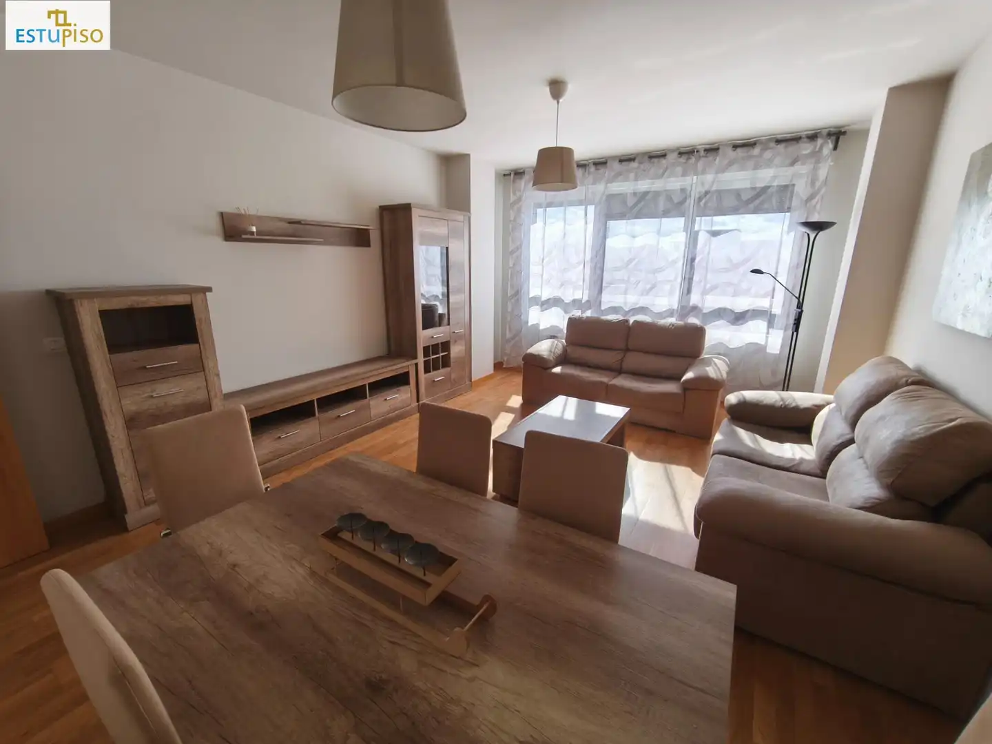 Sala de estar de Piso en venta en Vitoria - Gasteiz con Calefacción, Jardín privado y Terraza