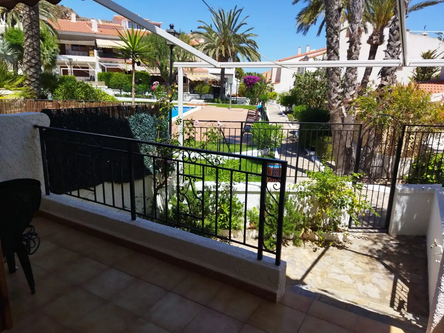 Terrasse von Wohnungen zur Miete in Santa Pola mit Klimaanlage, Terrasse und Möbliert