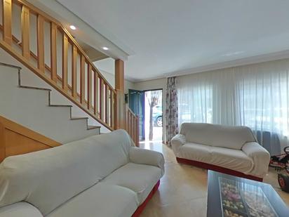 Living room of Single-family semi-detached for sale in Málaga Capital